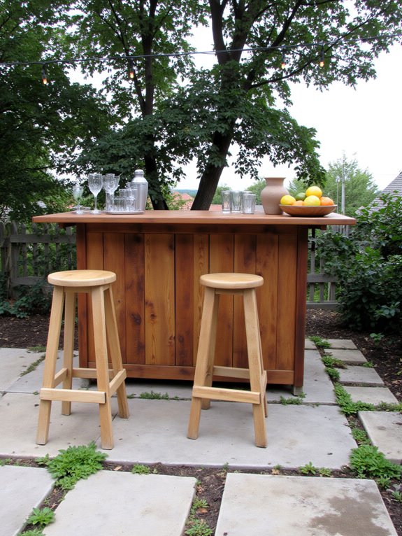 outdoor bar essentials checklist