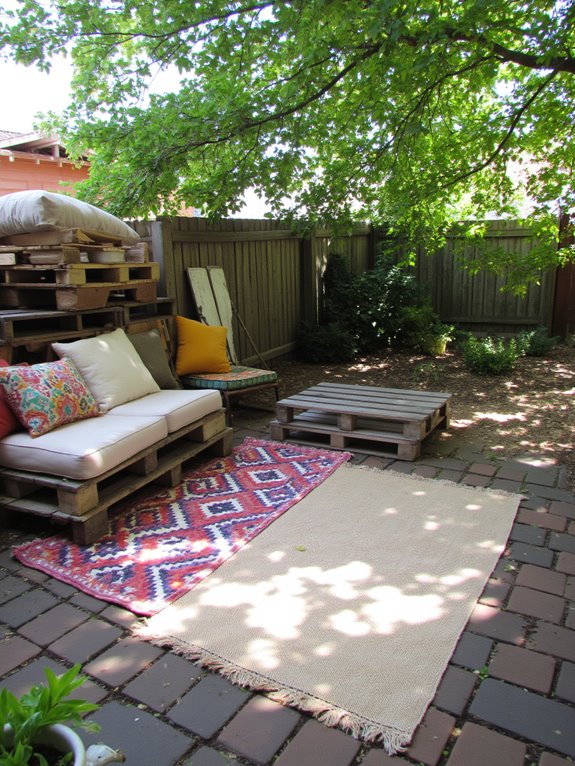 outdoor rugs enhance comfort