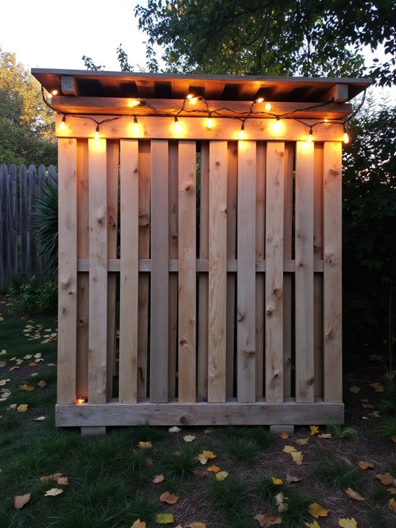 pallet backdrop safety precautions