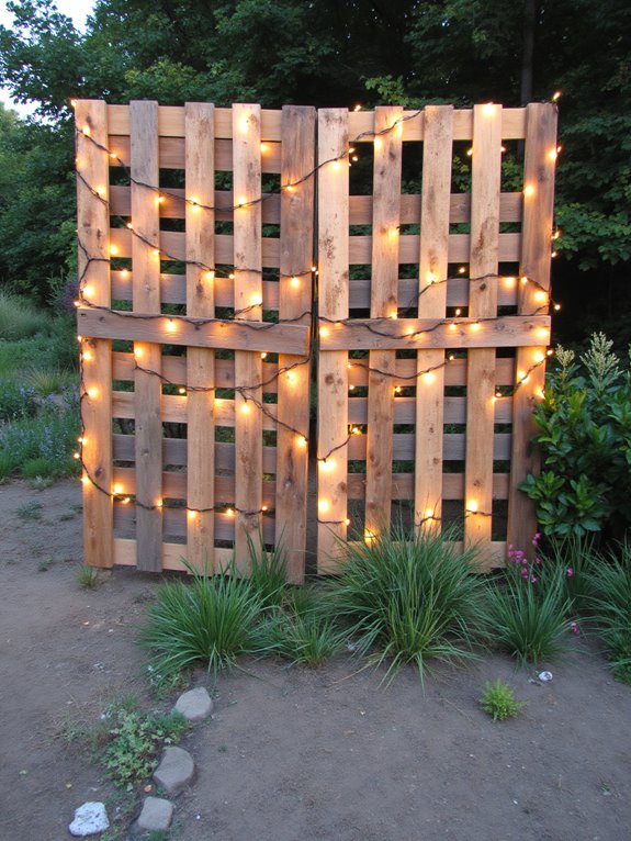 pallet backdrop wedding ideas