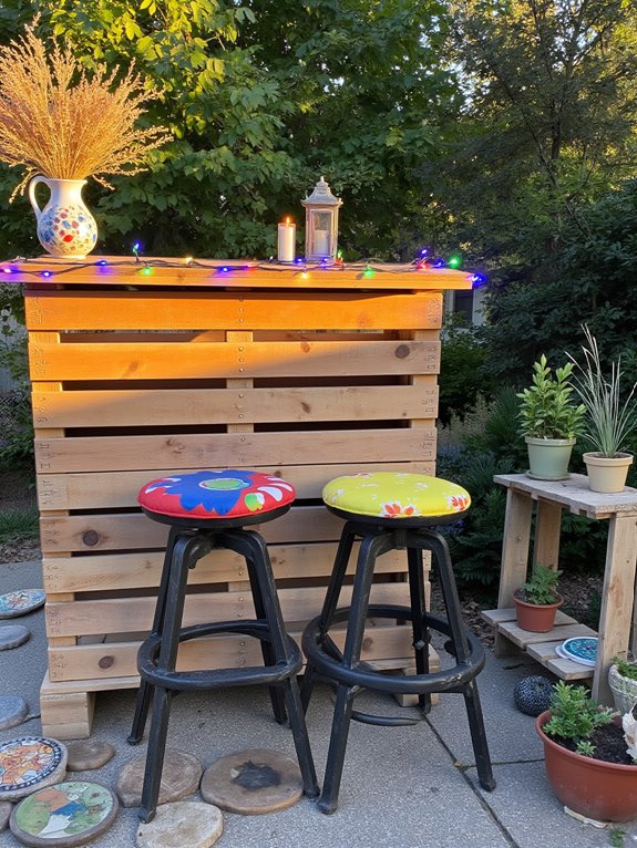 pallet bar accessory ideas