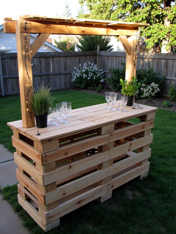 pallet bar construction guide