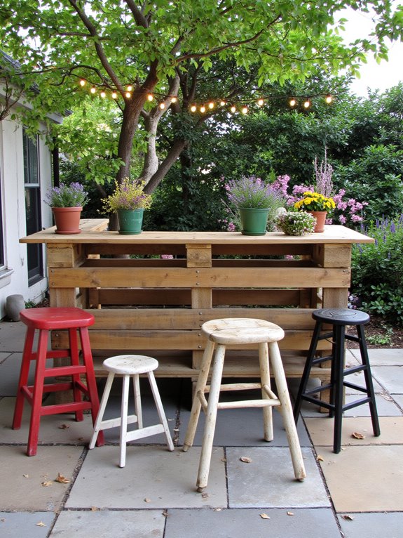 pallet bar creativity inspiration