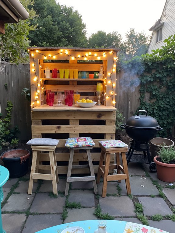 pallet bar party essentials