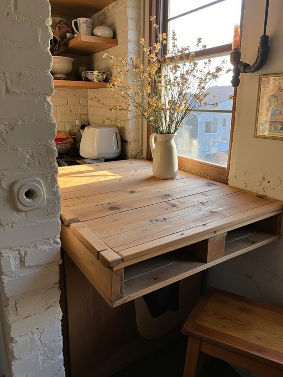 pallet breakfast bar ideas