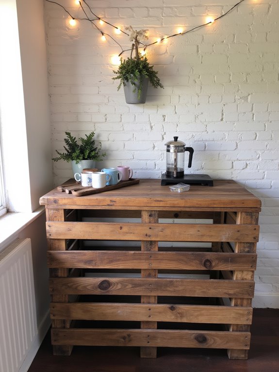 pallet coffee bar charm