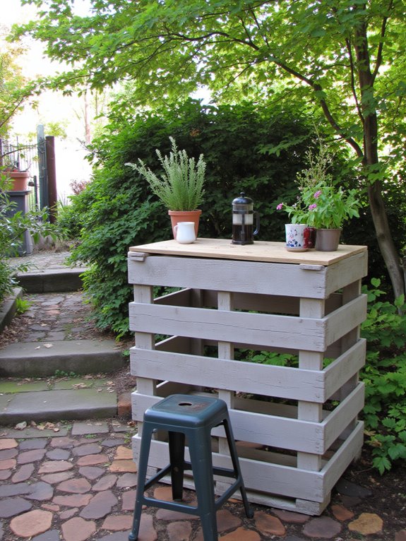 pallet coffee bar maintenance tips