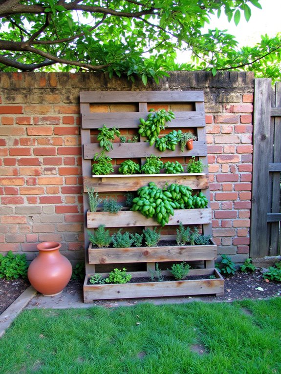 pallet herb garden project