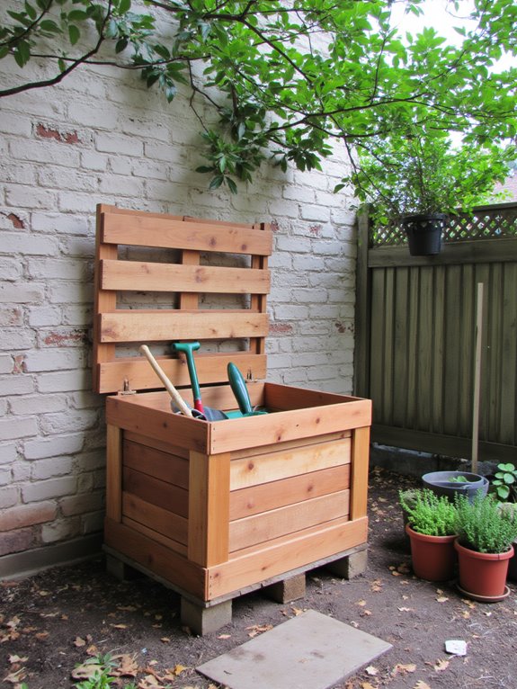 pallet outdoor storage box