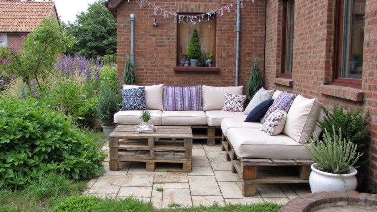 18 Gorgeous Pallet Patio Ideas You Will Wish You Tried Sooner pallet patio design inspiration