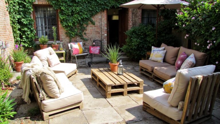 pallet patio outdoor ideas
