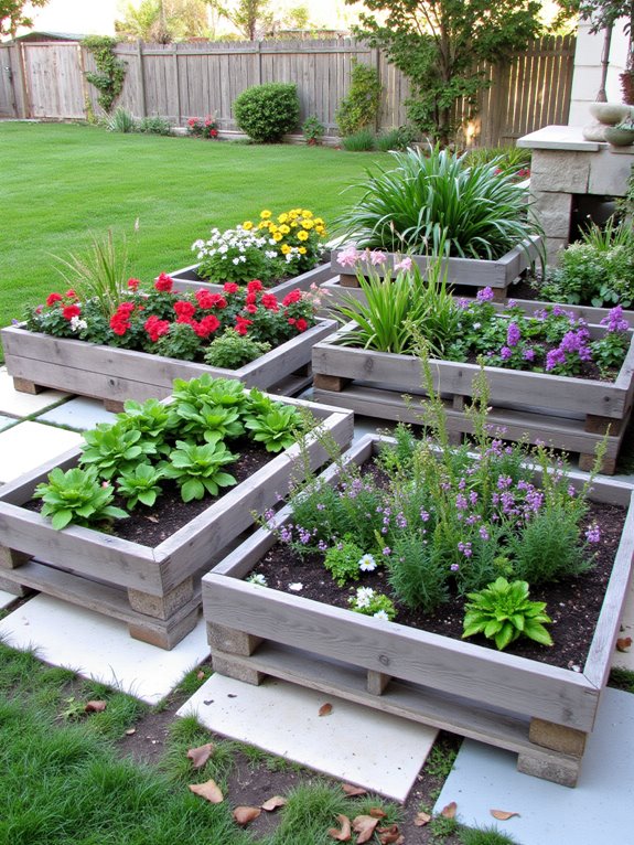 pallet planter box transformation