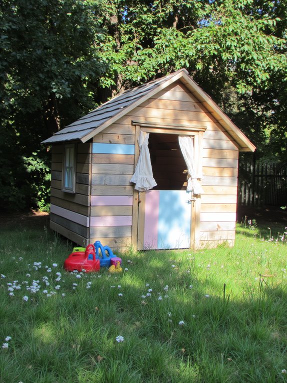 pallet playhouse for kids