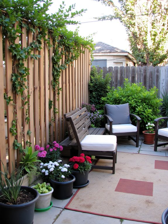 pallet privacy screen solution