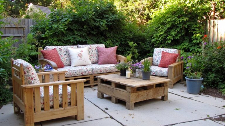 pallet seating ideas summer