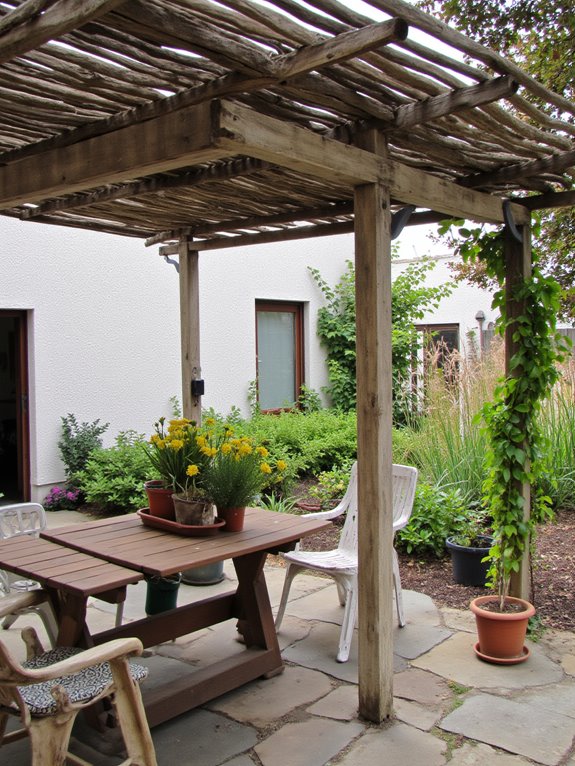 pallet shade structure project