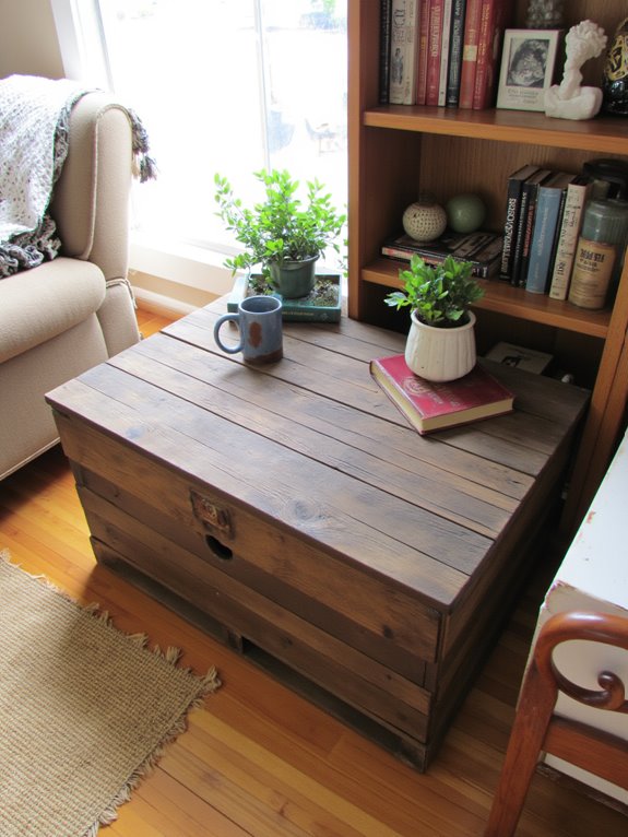 pallet storage chest project
