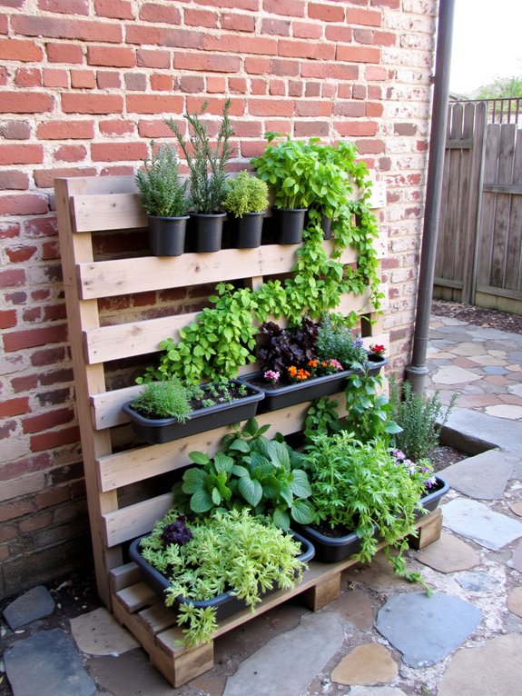 pallet vertical garden planter