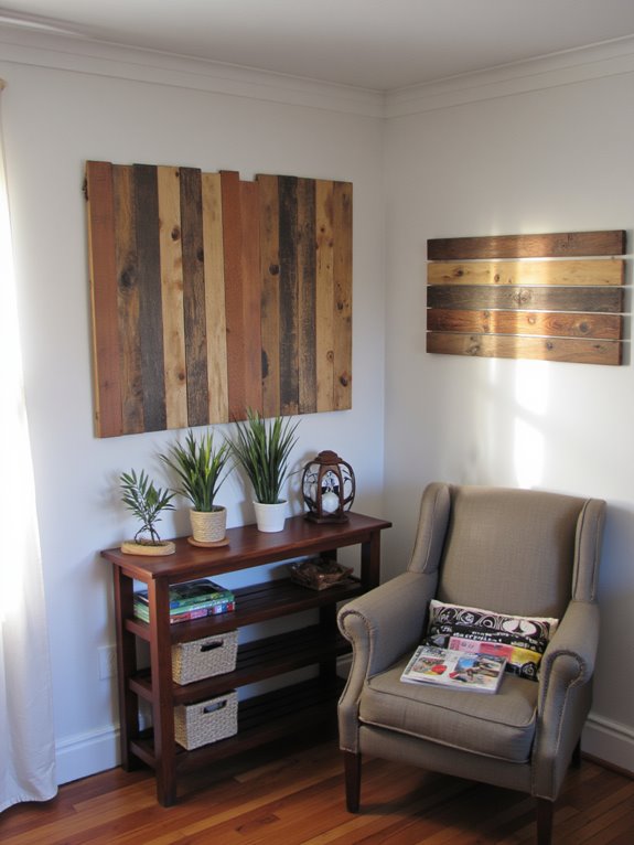 pallet wood wall decor