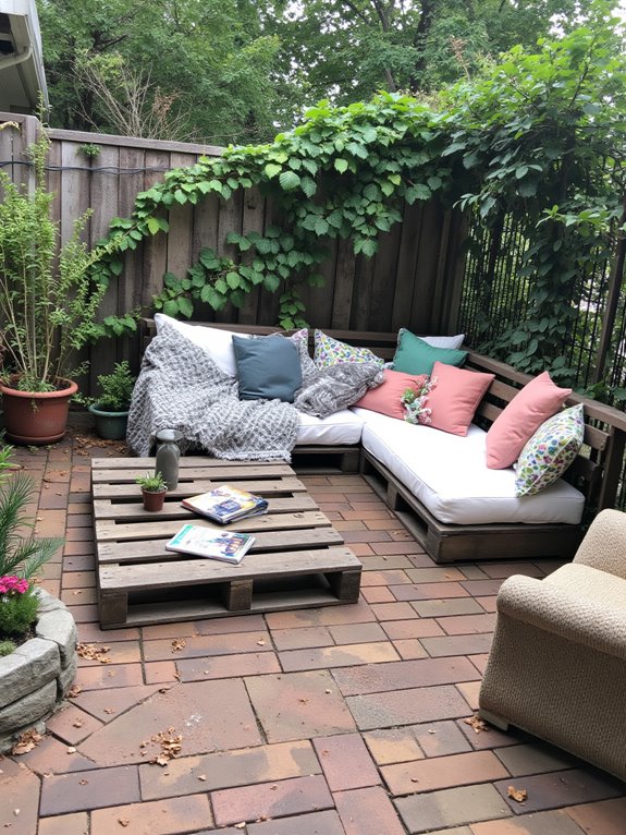 pallets create cozy retreats