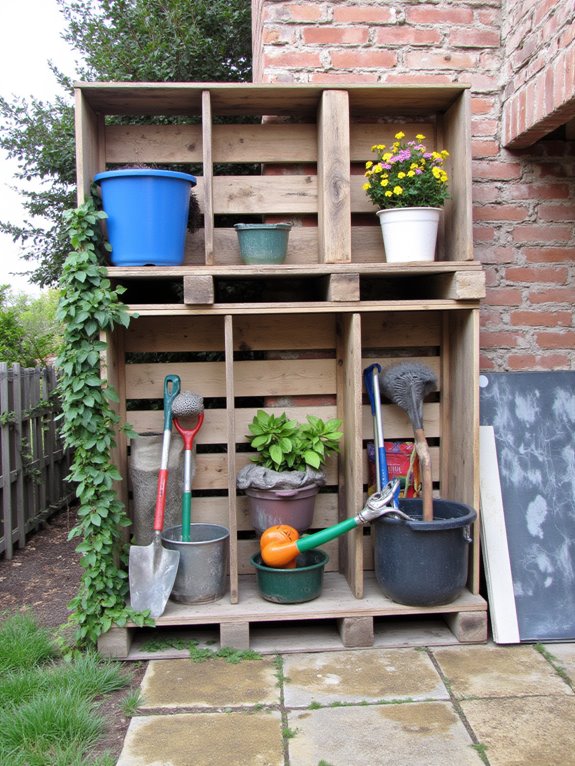 pallets for outdoor storage
