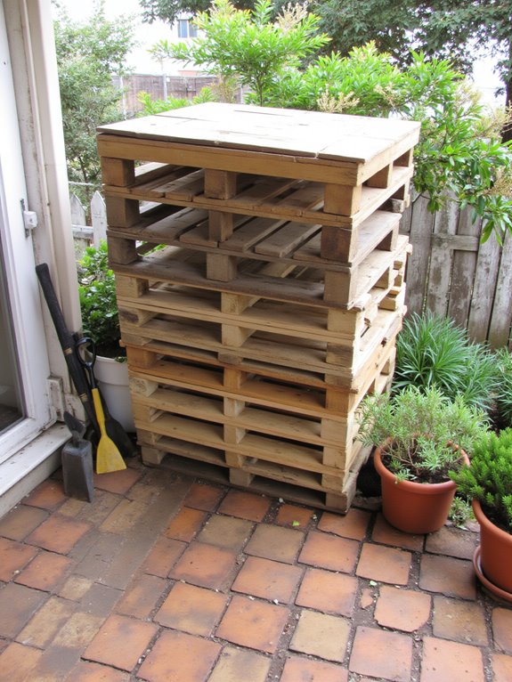 pallets for outdoor storage