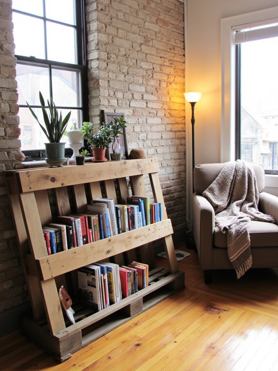 pallets transform small spaces
