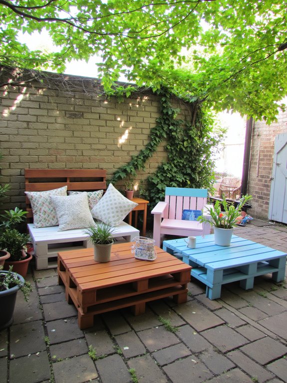 personalize pallet furniture creatively