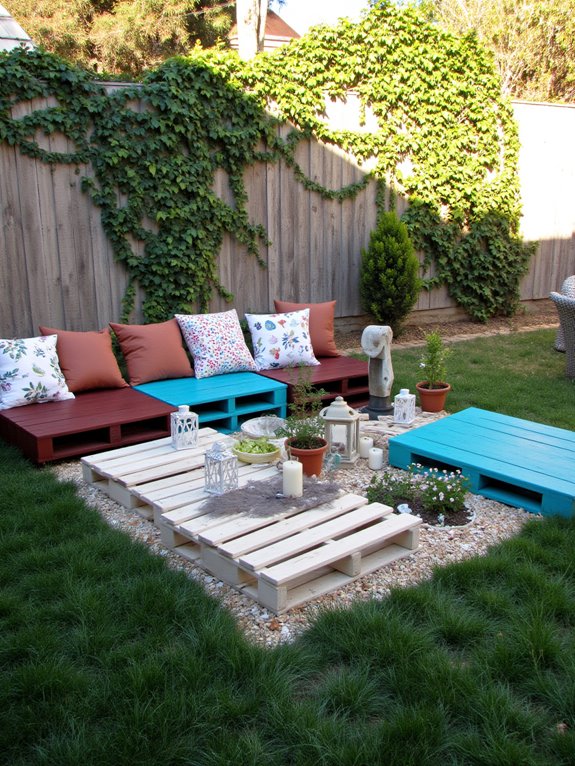 personalize pallet seating creatively