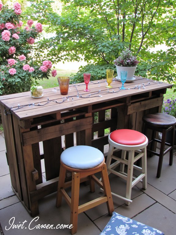 personalize your pallet bar