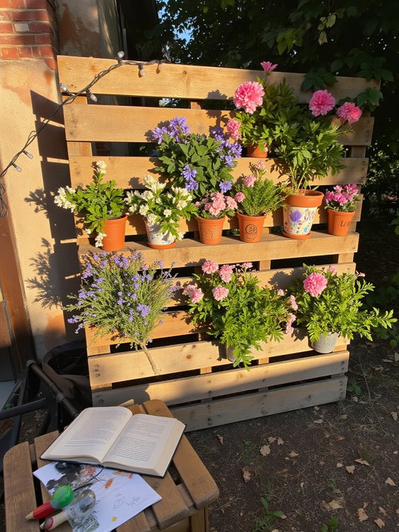 personalized pallet backdrop design