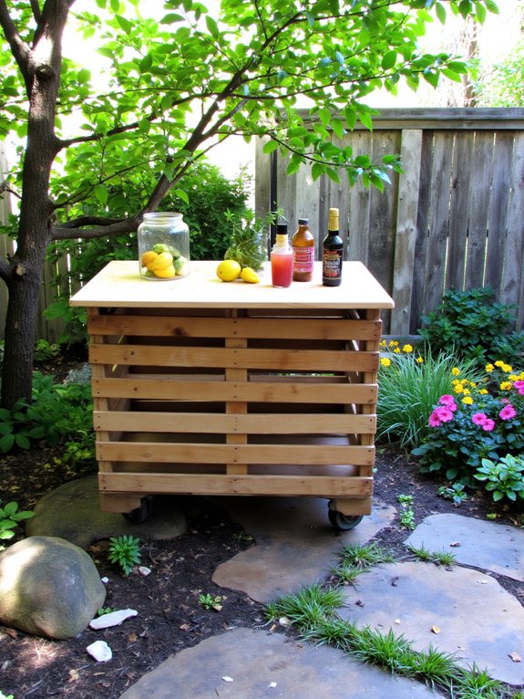 portable bar for gatherings