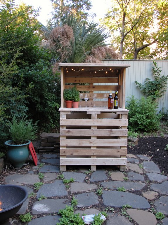 portable customizable outdoor bar