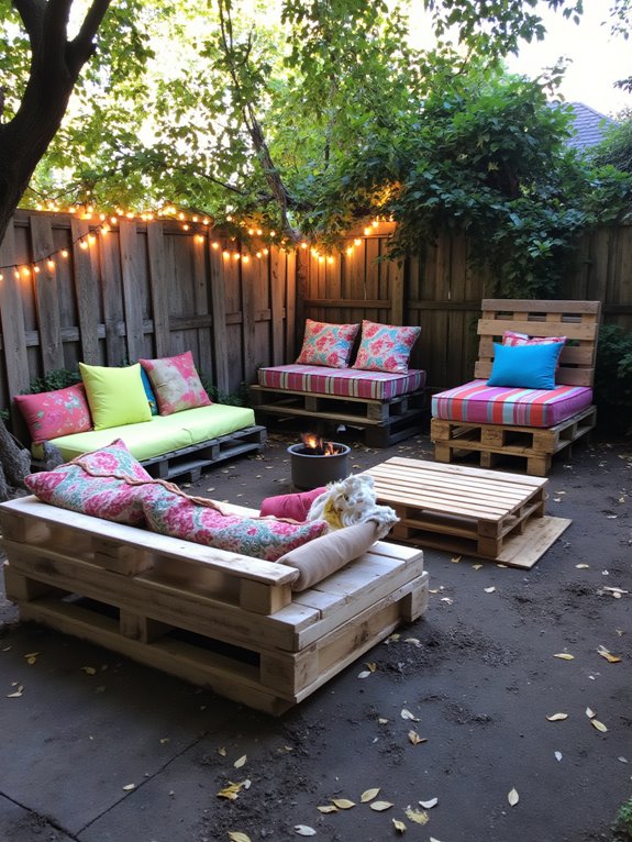 portable rustic seating solution