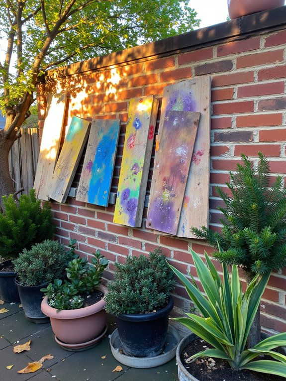 repurposed pallets vibrant memories