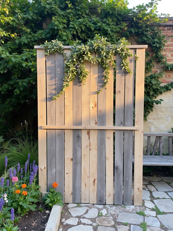 rustic backdrop for memories