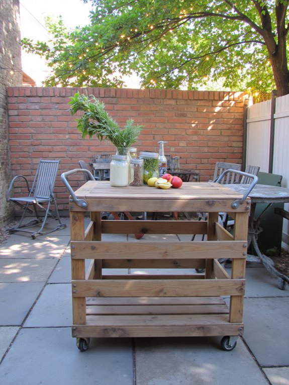 rustic metal enhances aesthetics