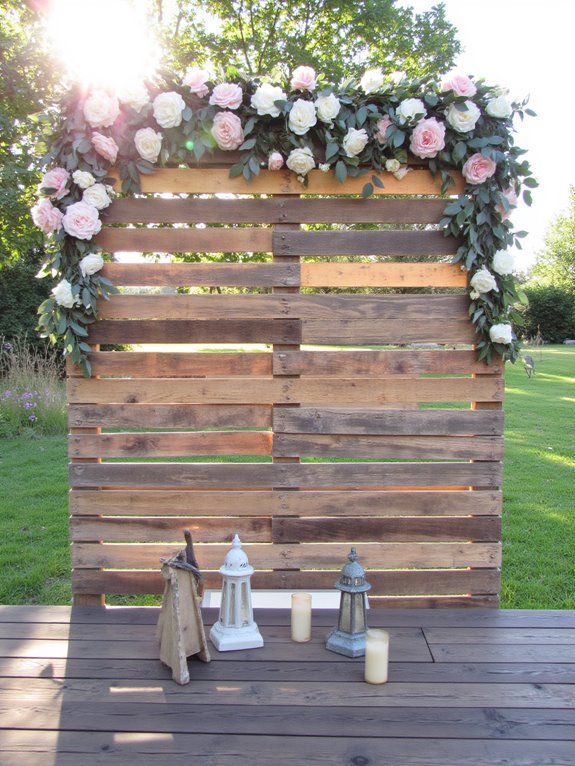 rustic pallet wall decor