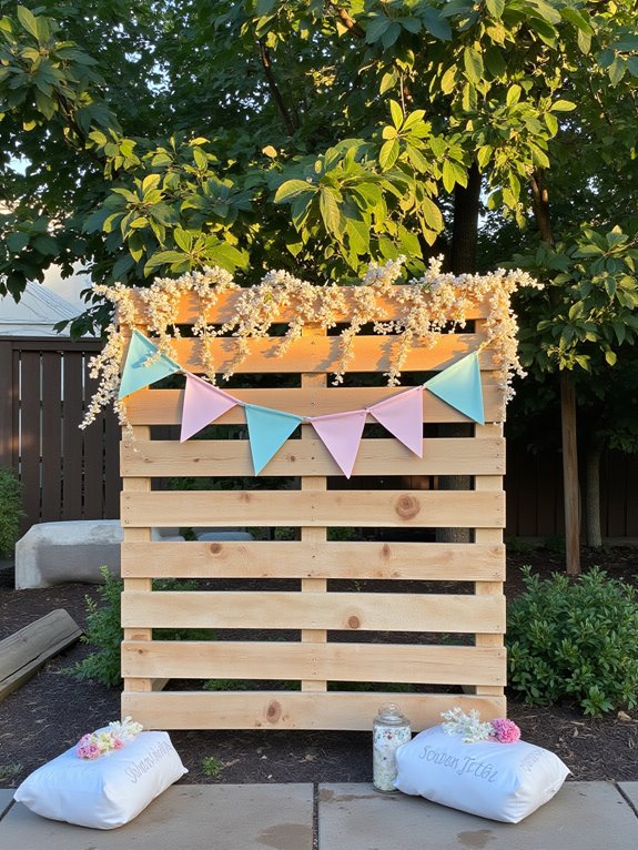 secure outdoor backdrop effectively