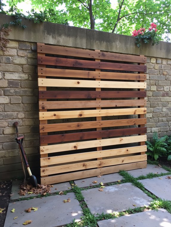 securely mount pallet boards