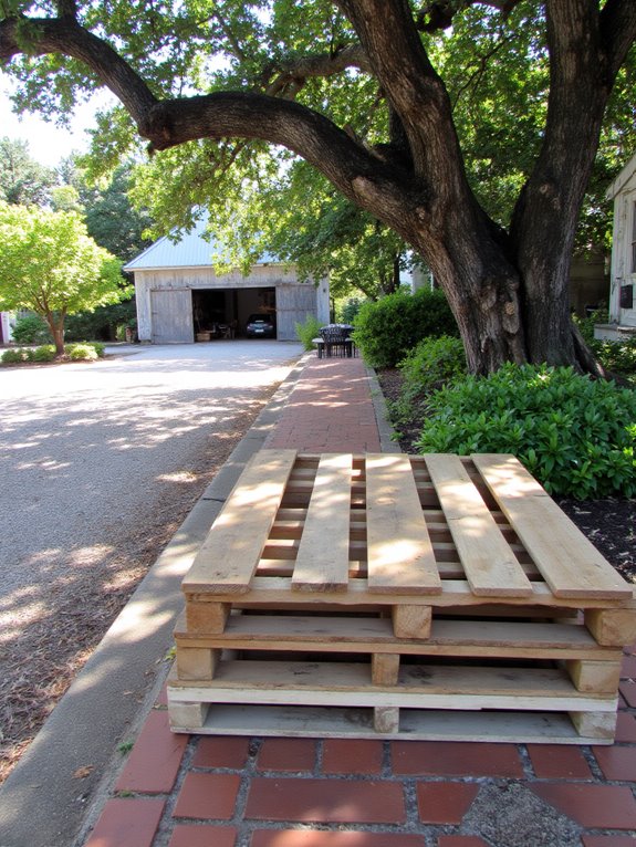 sourcing reclaimed pallets locally