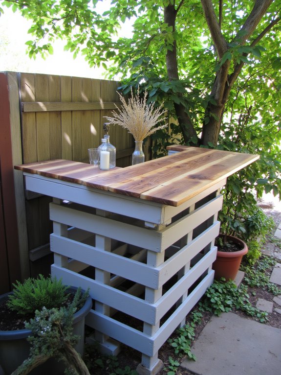 stunning bar top materials
