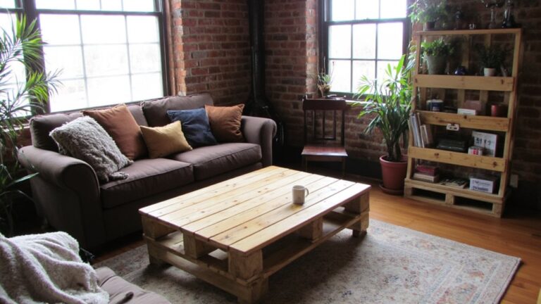 20 Chic Indoor Pallet Ideas for a Warm and Inviting Look stylish indoor pallet decor