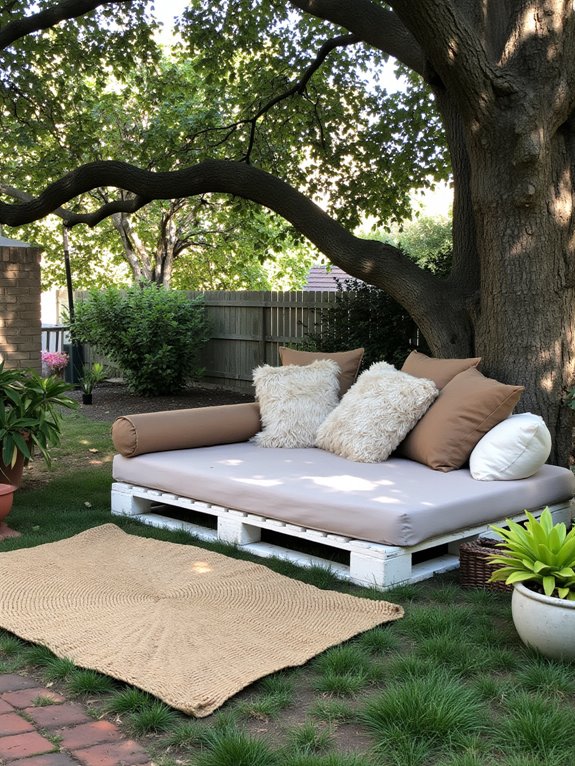 stylish outdoor relaxation oasis