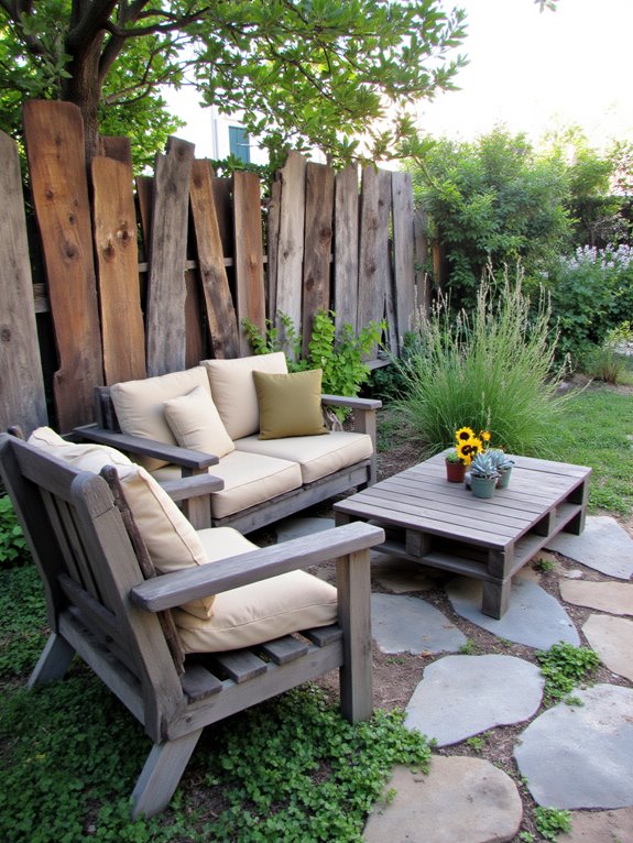 sustainable reclaimed pallet furniture