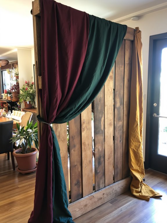 textured fabric draping techniques