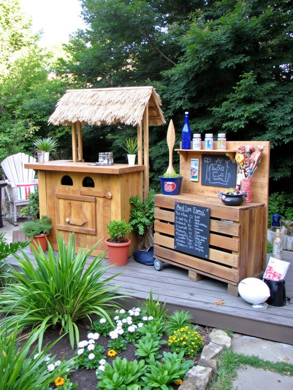 themed pallet bar ideas