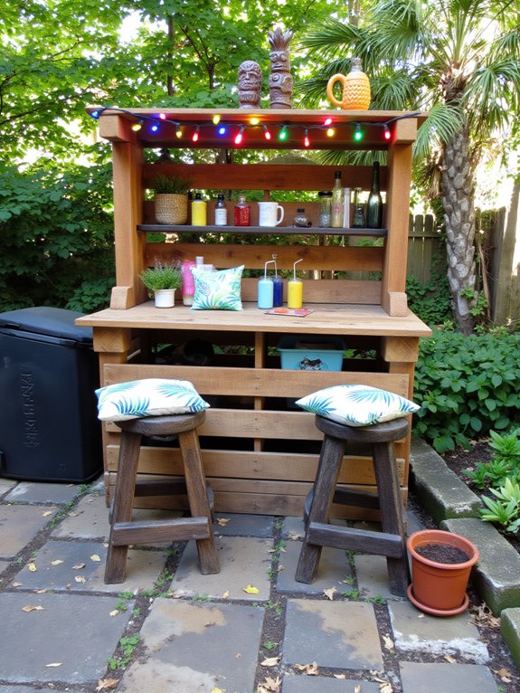 themed pallet bar ideas