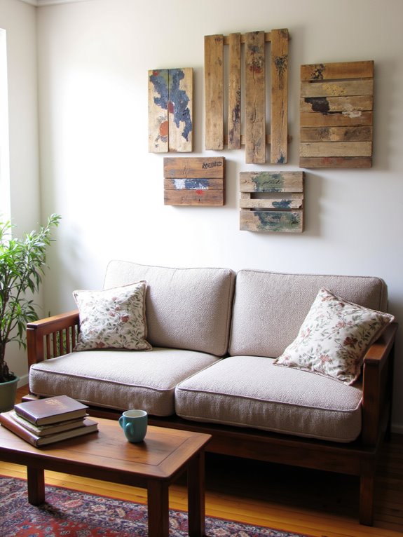 transform pallets into art