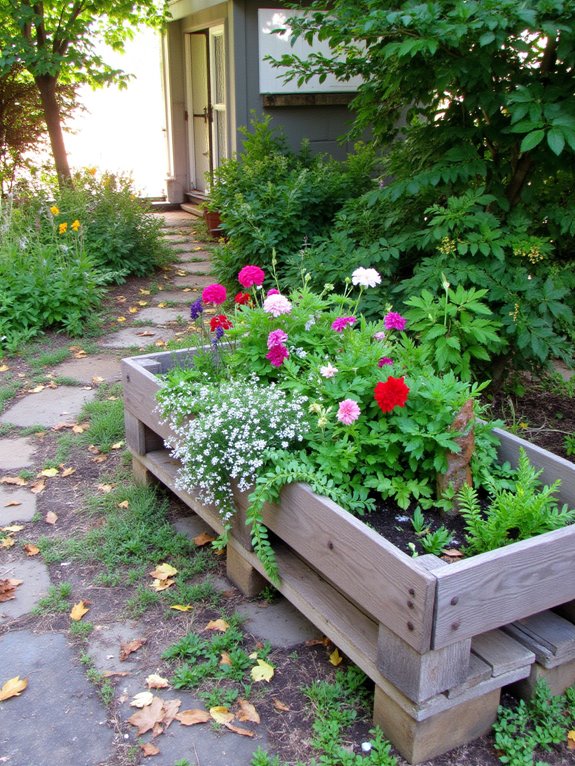transform pallets into planters